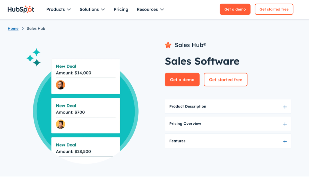 Best AI Tools for Startups - Sales - HubSpot Sales Hub