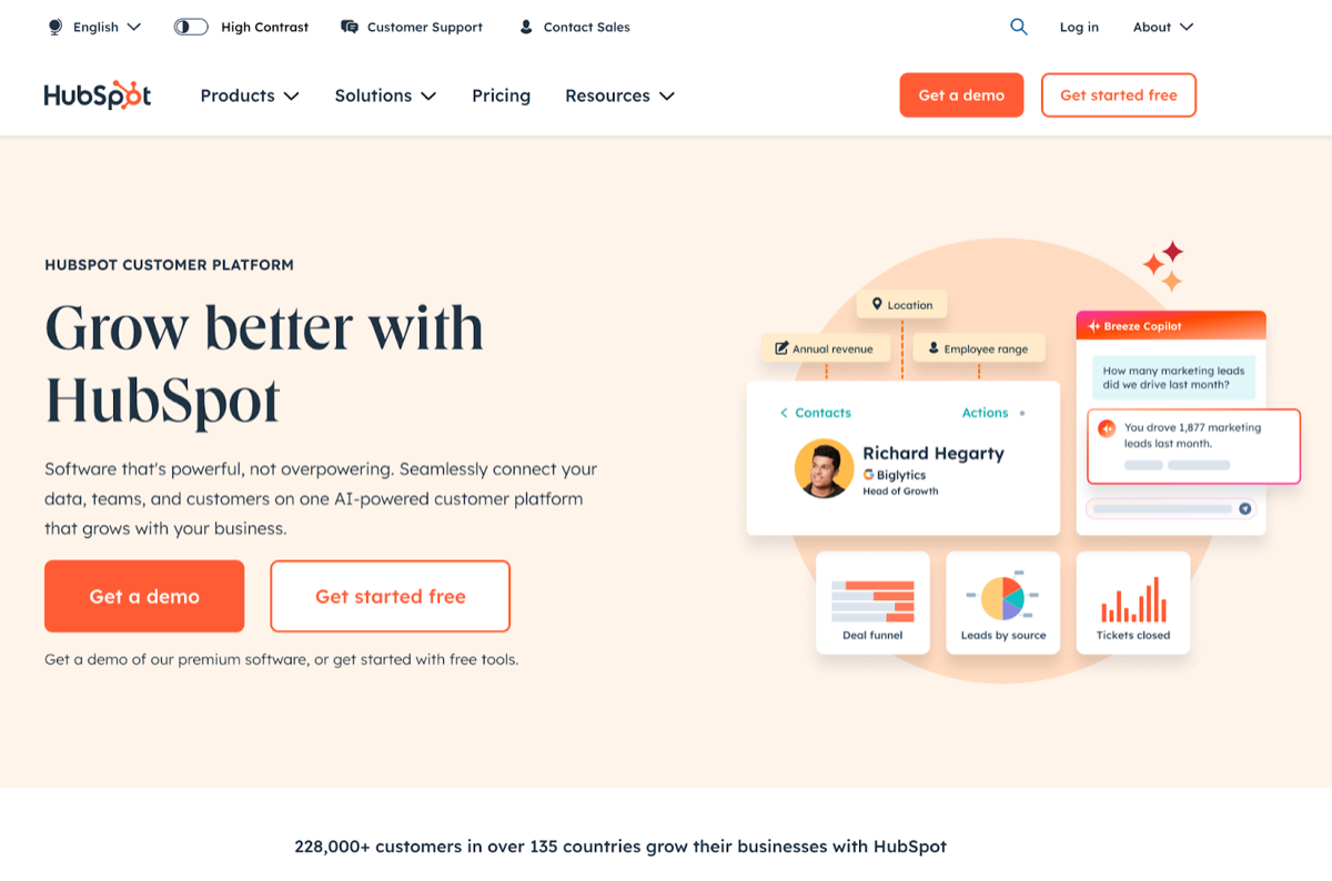 Best AI Tools for Startups - Marketing - HubSpot